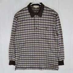 美品 Aquascutum 90s 長袖 ポロシャツ M サイズ コットン - メルカリ