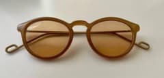 Ciqi シキ ボスリントンサングラス SandBeige×Yellowのサムネイル