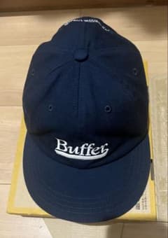 buffer店舗限定キャップネイビー - メルカリ