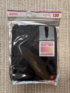 新品　UNIQLO ヒートテック タイツ 130ブラックのサムネイル