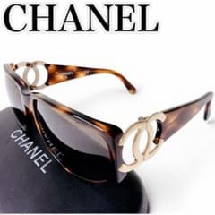 CHANEL Coco Mark Sunglasses Gold Y2K 00' - メルカリ