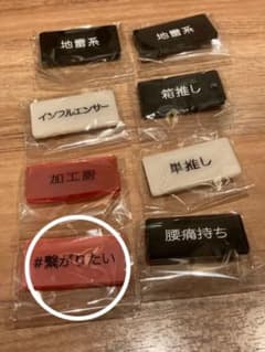 自己主張バッジ ガチャガチャ TAMA かを様専用のサムネイル