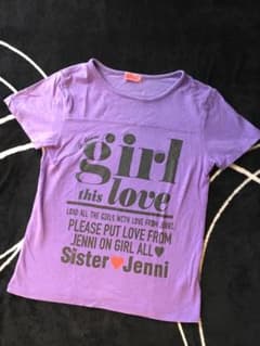 ジェニィ  Jenni 半袖Tシャツ 150 パープルのサムネイル