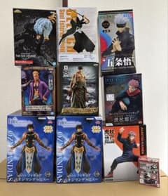 プライズフィギュア9個セット プライズ フィギュア 9点 まとめ売り - メルカリ