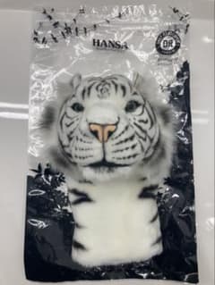 新品ハンサ　ホワイトタイガー　ゴルフクラブドライバーカバーのサムネイル