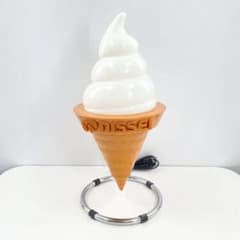 NISSEI 日世コーン ソフトクリーム 照明 ライト 電飾看板 店舗用 業務