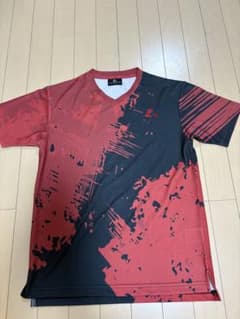 LUCENT Tシャツ レッド×ブラック Sサイズのサムネイル