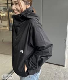 【使用一回】THE NORTH FACE コンパクトジャケット ブラック Mのサムネイル
