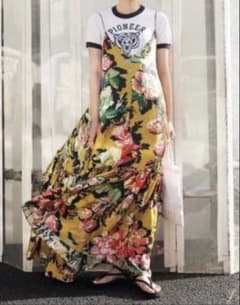 dries van noten ドリスヴァンノッテン ワンピース キャミ 花柄 - メルカリ
