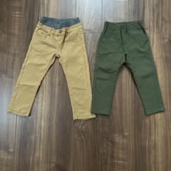 西松屋　100cm パンツ　2本セットのサムネイル