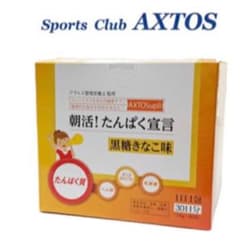 朝活！たんぱく宣言 黒糖きなこ味のサムネイル