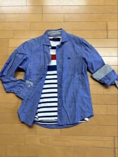 BURBERRY BLACK LABEL シャツとストライプシャツ セットのサムネイル