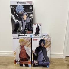 NARUTO フィギュア ナルト サスケ カカシ イタチ4体セット - メルカリ