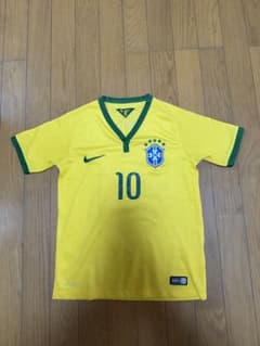NIKE サッカー ブラジル代表 ロナウジーニョ ユニフォーム 10番　キッズ NIKE サッカー ブラジル代表 ロナウジーニョ ユニフォーム 10番 キッズ