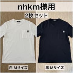【2枚セット】DSQUARED2 ポケットTシャツ ブラック Mのサムネイル