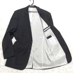 ヒューゴボス×グアベロ テーラードジャケット ストライプ ウール