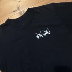 sacai × KAWS サカイ カウズ Tシャツ 半袖 ブラック 3 美品 - メルカリ
