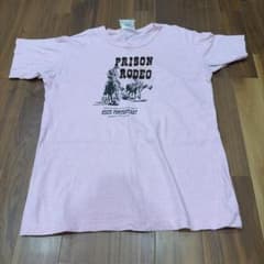 Left Field PRISON RODEO Tシャツ ピンクのサムネイル