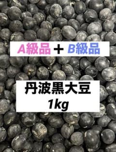 A級＋B級】 兵庫県丹波篠山産 丹波黒豆 1kg 令和7年産 - メルカリ