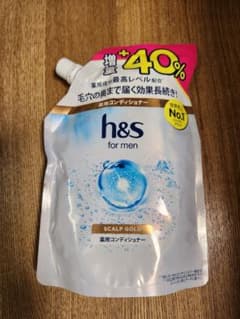 h&s スカルプゴールド薬用コンディショナー 男性用　 詰め替えのサムネイル