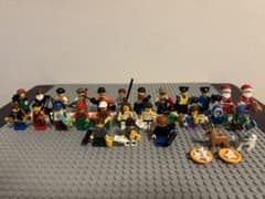 【中古】　LEGO ミニフィグ26体 & 犬2匹セットのサムネイル