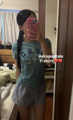 き様専用Aeropostale Tシャツ 海外ガール　エアロポのサムネイル