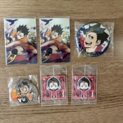 ハイキュー!! 西谷夕 缶バッジ トレカ ストラップ まとめ - メルカリ