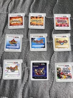 ニンテンドー3DS ソフト まとめ売り セーブデータあり ポケモン 妖怪ウォッチのサムネイル