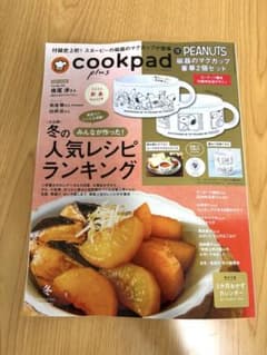 クックパッドプラス 本誌のみ 付録無し キスマイ 横尾渉 タイムレス