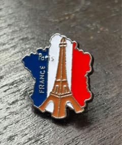 関西万博、expo2025、フランス館、エッフェル塔、ピンバッジ、レア