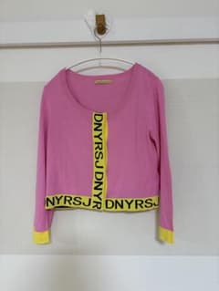 Denny Rose Jeans ピンク クロップドカーディガンのサムネイル