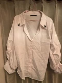 今季ZARA ビジューワイシャツのサムネイル