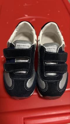 PATRICK ベルクロスニーカー 15サイズ ネイビー/シルバーのサムネイル