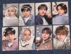 Stray Kids (SKZ) Japan Pop-up Store Purchase Bonus: 8-Piece Photocard Set