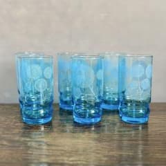 レトロ　アデリアグラス　『日暮れ』　六客のサムネイル
