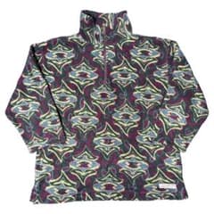 90s Oneill オニール 総柄フリース ペイズリー 幾何学模様 - メルカリ