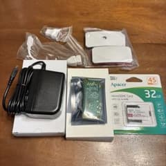Raspberry Pi 4 4G 本体 MicroSD 電源アダプター　セット Raspberry Pi Zero 本体 電源アダプター microSDセット - メルカリ