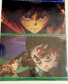 귀멸의 칼날 ufotable 카페 랜천 매트 케이스 토미오카 요시바타 슌몬 탄지로