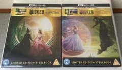 위키드 파트 1&2 스틸북 수입반 세트 4K Blu-ray