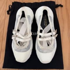 AKIKOAOKI GISELLE MESH IVORY×WH 正規品・新品！