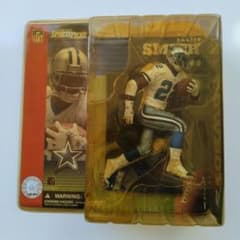 【新品未開封】希少☆NFL　エミット・スミス　フィギュア　アメフト　ペナント付 マクファーレンNFL エミット・スミス フィギュア(未開封品) - メルカリ