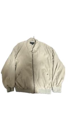 00s WEATHERCAST MA-1 ジャケット ベージュ Lサイズのサムネイル
