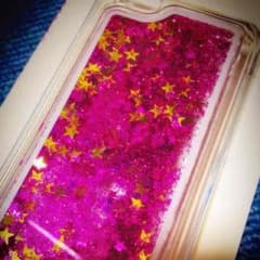 iPhone5c ケース キラキラ 可愛い 星のサムネイル