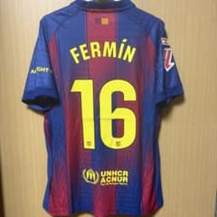 FCバルセロナ 25-26 ホーム ユニフォーム フェルミン・ロペス - メルカリ