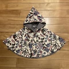 Petit Bateau 花柄ベビーポンチョのサムネイル