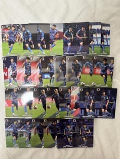 サッカー日本代表 トレーディングカード まとめ売りのサムネイル