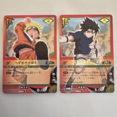 NARUTO カードゲーム うずまきナルト 忍-61 うちはサスケ 忍-62 - メルカリ