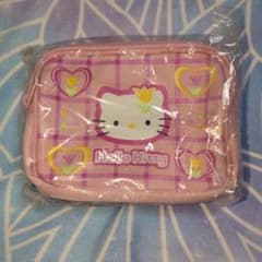 ハローキティ システムバインダー ポーチ ピンクのサムネイル