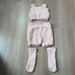 ベビー 着ぐるみ コスチューム ピンク 70-80cmのサムネイル