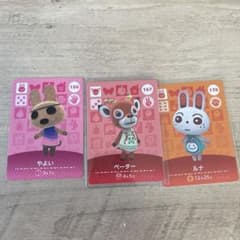 ペーター やよい ルナ あつまれどうぶつの森amiiboカード - メルカリ